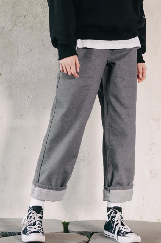 ダブルユーブイプロジェクト(WV PROJECT) Mushroom Wide Pants Grey KMLP7463