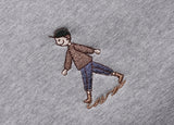 ダブルユーブイプロジェクト(WV PROJECT) Stroller Sweatshirt Grey JIMT7470