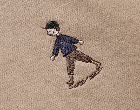 ダブルユーブイプロジェクト(WV PROJECT) Stroller Sweatshirt Beige JIMT7470