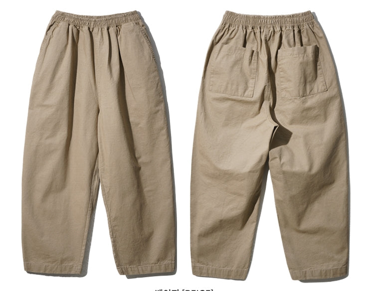 ダブルユーブイプロジェクト(WV PROJECT) Uno Balloon Banding Pants Beige CJLP7471