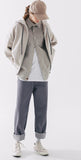 ダブルユーブイプロジェクト(WV PROJECT) Wapping Hoodie Zip-Up LightBeige JJOT7203