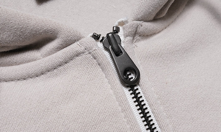 ダブルユーブイプロジェクト(WV PROJECT) Wapping Hoodie Zip-Up LightBeige JJOT7203