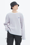 ベドインベド(BADINBAD) BASIC STRIPED LONG SLEEVE_PINK