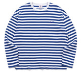 ベドインベド(BADINBAD) BASIC STRIPED LONG SLEEVE_BLUE
