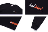 ベドインベド(BADINBAD)  FRANKLIN PORTRAIT LONG SLEEVE_BLACK