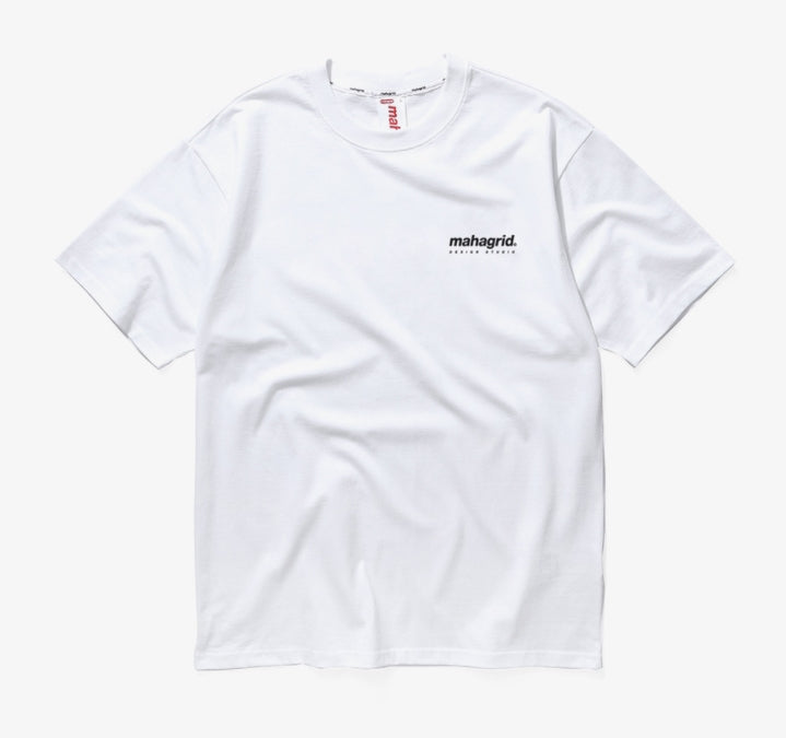 mahagrid (マハグリッド)  ORIGIN LOGO TEE [WHITE