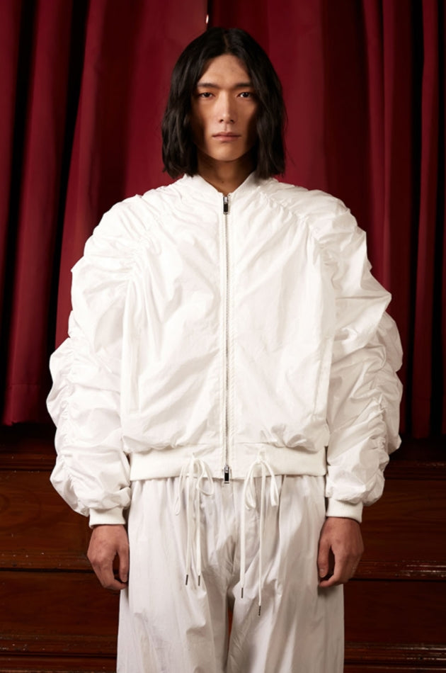 nache(ナチェ)  COATING FLIGHT JUMPER (UNISEX)