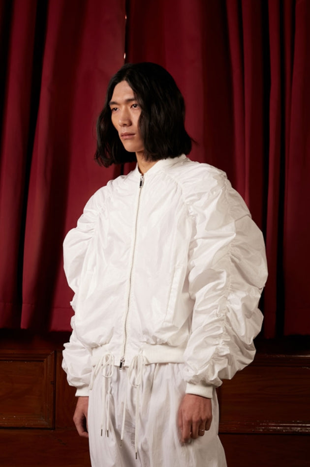 nache(ナチェ)  COATING FLIGHT JUMPER (UNISEX)