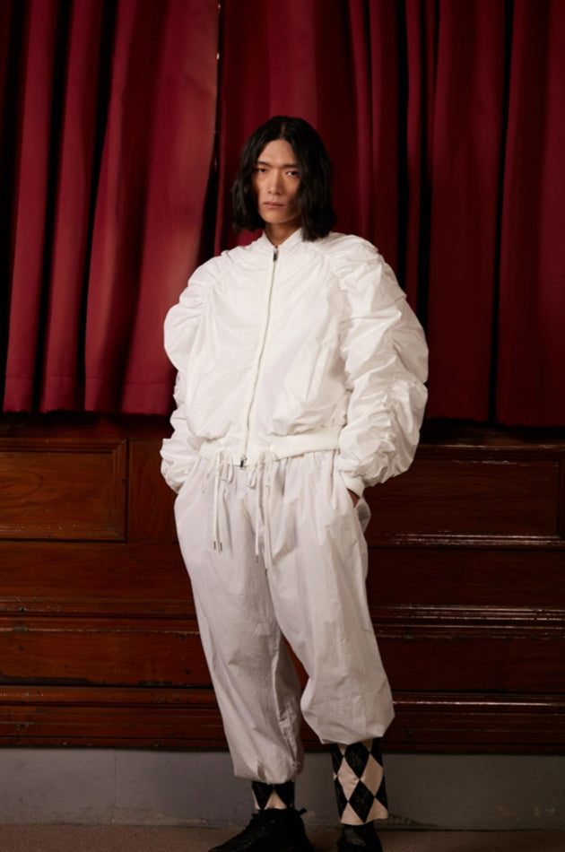 nache(ナチェ)  COATING FLIGHT JUMPER (UNISEX)