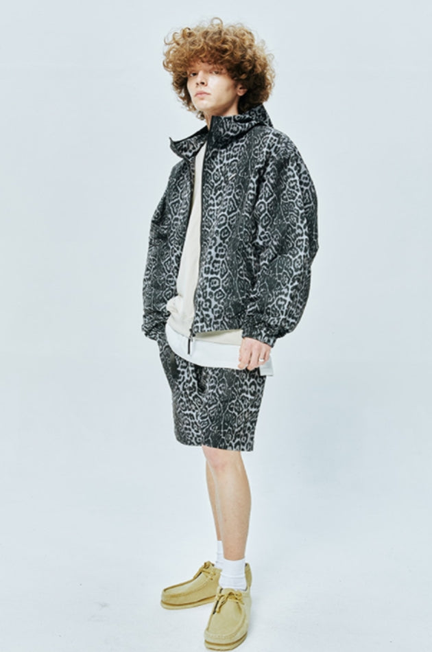 セイントペイン(SAINTPAIN) SP FATIGUE SHORT PANTS-GRAY LEOPARD