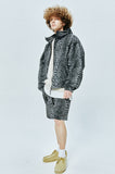 セイントペイン(SAINTPAIN) SP FATIGUE SHORT PANTS-GRAY LEOPARD
