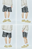 セイントペイン(SAINTPAIN) SP FATIGUE SHORT PANTS-GRAY LEOPARD