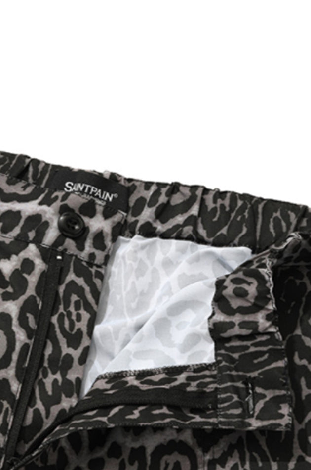 セイントペイン(SAINTPAIN) SP FATIGUE SHORT PANTS-GRAY LEOPARD