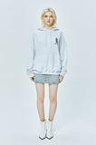 セイントペイン(SAINTPAIN) SP FLAG OF PAISLEY HOOD-ASH MELANGE