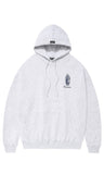 セイントペイン(SAINTPAIN) SP FLAG OF PAISLEY HOOD-ASH MELANGE