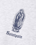 セイントペイン(SAINTPAIN) SP FLAG OF PAISLEY HOOD-ASH MELANGE