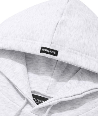 セイントペイン(SAINTPAIN) SP FLAG OF PAISLEY HOOD-ASH MELANGE