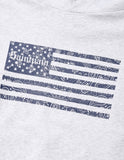 セイントペイン(SAINTPAIN) SP FLAG OF PAISLEY HOOD-ASH MELANGE