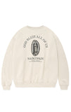 セイントペイン(SAINTPAIN) SP GOD BLESS ALL CREWNECK-BEIGE