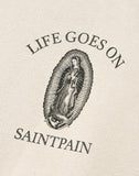 セイントペイン(SAINTPAIN) SP GOD BLESS ALL CREWNECK-BEIGE