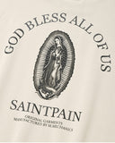 セイントペイン(SAINTPAIN) SP GOD BLESS ALL CREWNECK-BEIGE