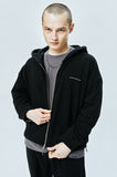 セイントペイン(SAINTPAIN) SP CROP HOOD ZIP UP-BLACK