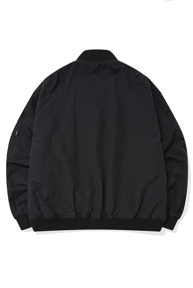 セイントペイン(SAINTPAIN) SP MINIMAL MA-1 FLIGHT JACKET-BLACK