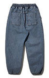 ダブルユーブイプロジェクト(WV PROJECT) Ian Balloon Banded Waist Pants Blue MJLP7474