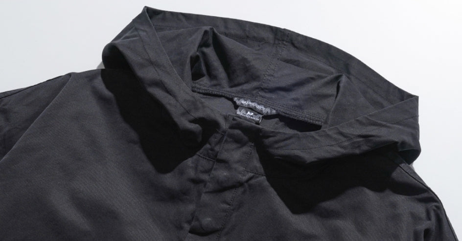 ダブルユーブイプロジェクト(WV PROJECT) Rex Anorak Hooded Black MJHD7462