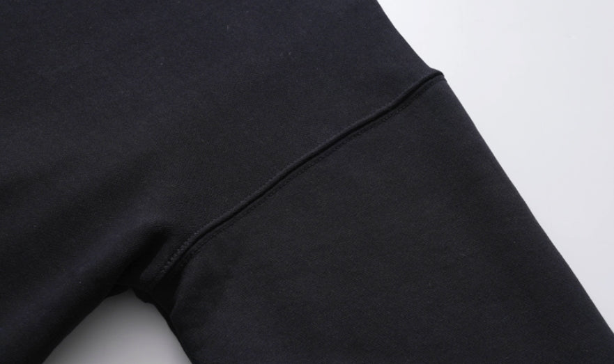 ダブルユーブイプロジェクト(WV PROJECT) Suffled sweatshirt Black JJMT7468