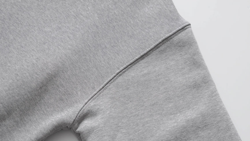 ダブルユーブイプロジェクト(WV PROJECT) Suffled sweatshirt Grey JJMT7468