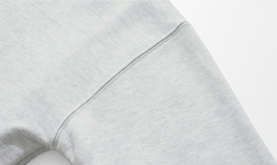 ダブルユーブイプロジェクト(WV PROJECT) Suffled sweatshirt WhiteOatmeal JJMT7468