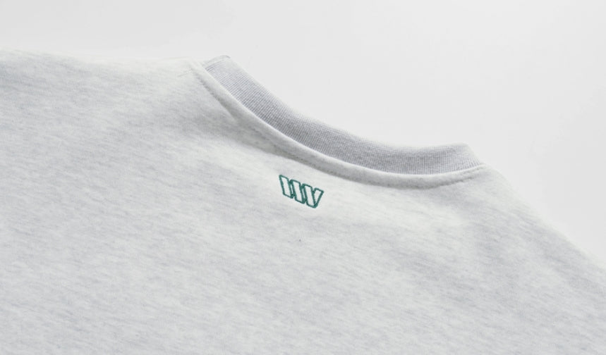 ダブルユーブイプロジェクト(WV PROJECT) Suffled sweatshirt WhiteOatmeal JJMT7468
