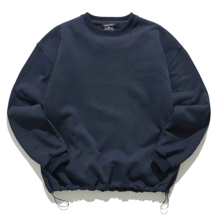 ダブルユーブイプロジェクト(WV PROJECT) Suffled sweatshirt Navy JJMT7468