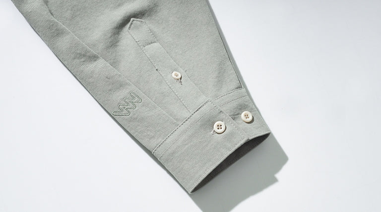ダブルユーブイプロジェクト(WV PROJECT) Green day shirt light khaki KMLS7472