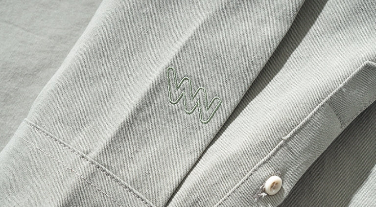 ダブルユーブイプロジェクト(WV PROJECT) Green day shirt light khaki KMLS7472