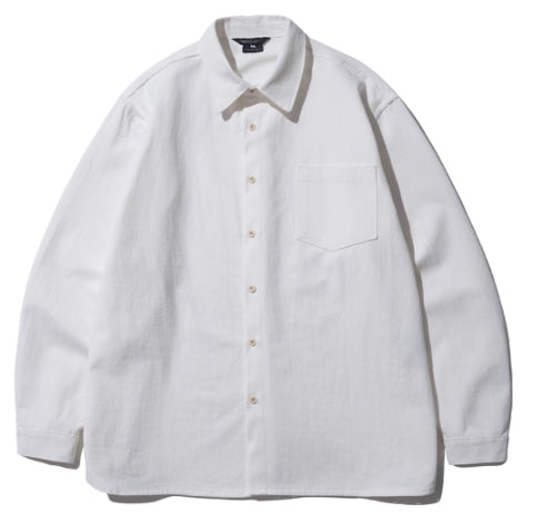 ダブルユーブイプロジェクト(WV PROJECT) Green day shirt Ivory KMLS7472