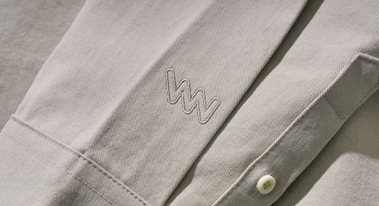 ダブルユーブイプロジェクト(WV PROJECT) Green day shirt Beige KMLS7472
