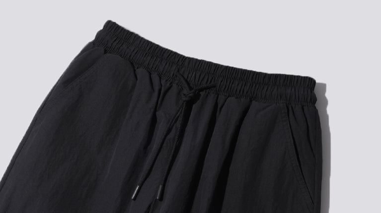 ダブルユーブイプロジェクト(WV PROJECT) Dain's String Pants Black KMLP7478