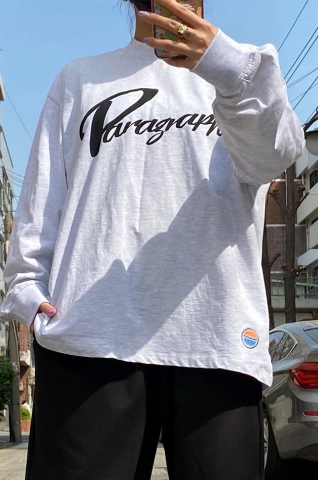 Paragraph ( パラグラフ )  No.13 Lettering Logo T-shirt