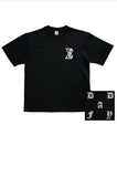 DAYDAF (デイダフ) DAYDAF LOGO 2/1 T-SHIRT (BLACK)