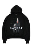 DAYDAF (デイダフ) DAYDAF SLENDER MAN HOODIE - BLACK