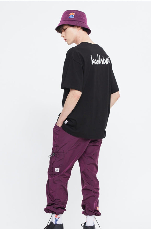 ベドインベド(BADINBAD)    HAND DRAWING LOGO TEE_BLACK