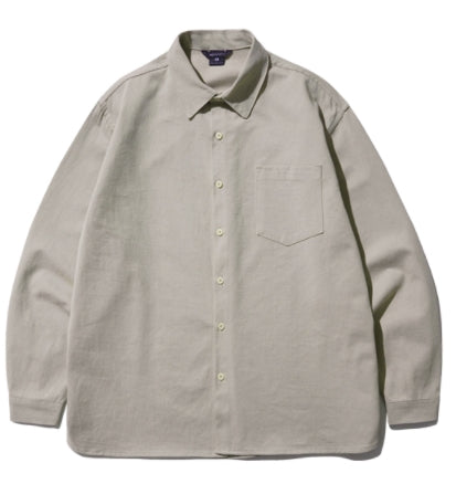 ダブルユーブイプロジェクト(WV PROJECT) Green day Shirt Beige KMLS7472