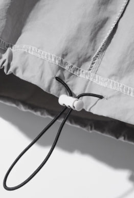 ダブルユーブイプロジェクト(WV PROJECT) Daintry String Shirt Gray KMLS7479