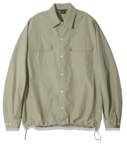 ダブルユーブイプロジェクト(WV PROJECT) Daintry String Shirt Beige KMLS7479
