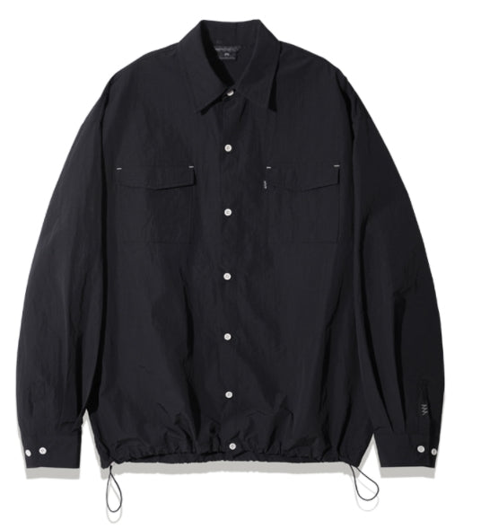 ダブルユーブイプロジェクト(WV PROJECT) Daintry String Shirt Black KMLS7479