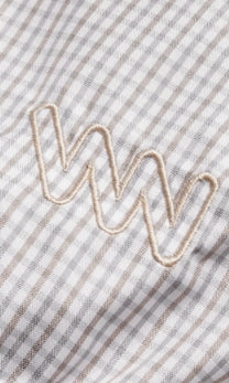 ダブルユーブイプロジェクト(WV PROJECT) Picnic Light Hood Jacket CheckBeige KMOT7475
