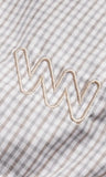 ダブルユーブイプロジェクト(WV PROJECT) Picnic Light Hood Jacket CheckBeige KMOT7475
