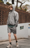 ダブルユーブイプロジェクト(WV PROJECT) Picnic Light Hood Jacket CheckBrown KMOT7475